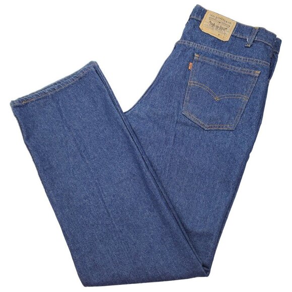 Levi's Vintage Orange Tab 517 Jeans Made in USA Men's "38x34" Actual 36x34 NWOT - Picture 1 of 12